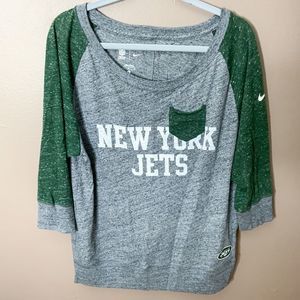 NFL NIKE || NEW YORK JETS Woman's top size large